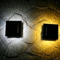 thumbnail image 3 of STRANDCHIC Solar Pillar Lights Stylish Outdoor Black Garden Lamp for Patio Balcony, 3 of 6