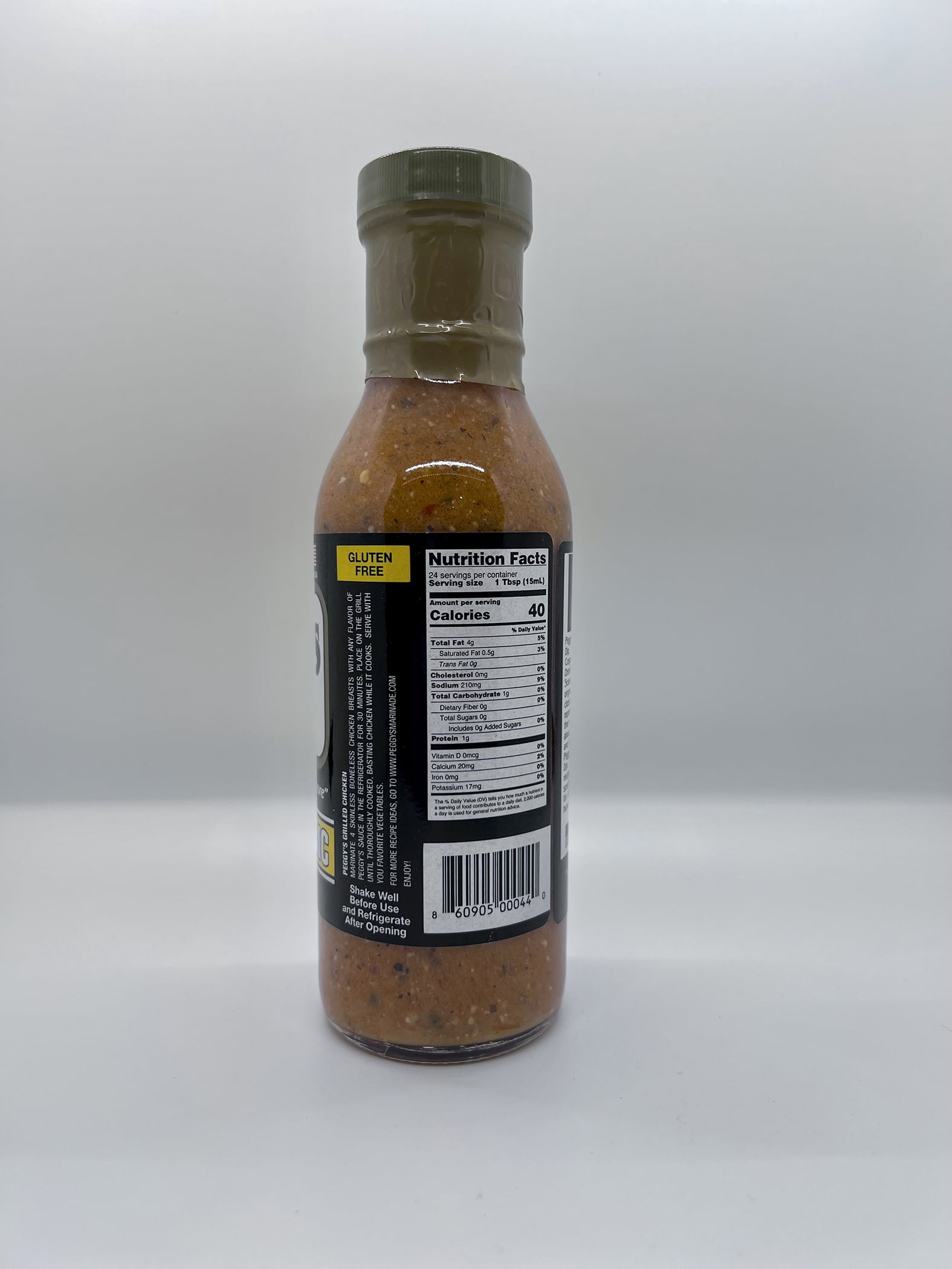 (3 pack) Peggys Marinade and Dipping Peggys Marinade & Dipping Sauce, 12 oz