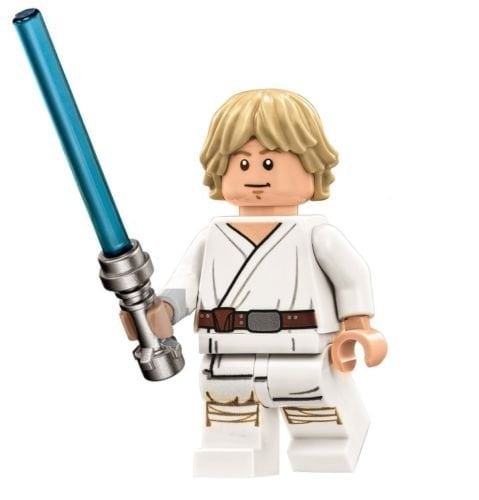 Lego  Limited Edition Luke Skywalker Foil Pack Minifigure With Lightsaber 
