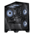 thumbnail image 1 of PC Gamer Xtreme PC Gaming NVIDIA GeForce RTX 5060 AMD Ryzen 7 5700 32GB SSD 1TB Sistema Liquido WIFI W10 Black gaming 1080p, estudios y multitarea, 1 of 6