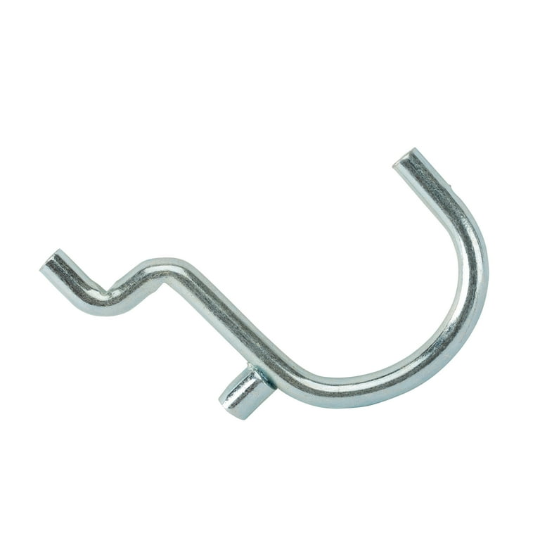 Hyper Tough Peg Hook Set 20 Pack Steel Assortment for Garage