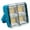 Blue, variant on Mini Solar Rechargeable LED Searchlight Outdoor Portable Floodlight with Suction USB Charging for Camping Emergency Home Light Blue