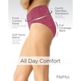 thumbnail image 3 of SlimMe Women's Control Top Shaping Panty by SlimMe - Womens - Female, Large, Cabernet Spacedye, 3 of 12
