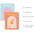 thumbnail image 2 of HAUS AND HUES Danish Pastel Posters Alcohol Poster - Set of 6 Aesthetic Cocktail Poster, Preppy Pictures for Wall, Funky Dorm Posters for College Girls, Colorful Bar Wall Art (11x14 Unframed), 2 of 6
