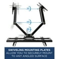 thumbnail image 6 of Mount-lt! Full Motion Corner TV Mount,  Fits 32"-55" TVs , Capacity 66 lbs. , TV Bracket, Corner Wall Mount, 6 of 11