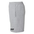 thumbnail image 2 of USAF Athletic Black Print Super-comfort sweatshorts, 2 of 3