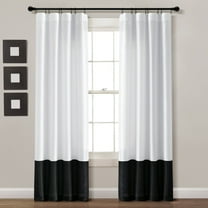 Lush Decor Milione Fiori Window Curtains - One Pair