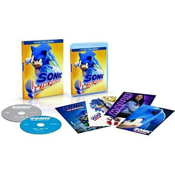 Sonic The Hedgehog Limited Collector S Edition Blu Ray Digital Copy Walmart Com Walmart Com