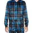 thumbnail image 5 of Ashford & Brooks Men's Adult Mink Fleece Hooded One-Piece Union Suit Pajamas, 5 of 5