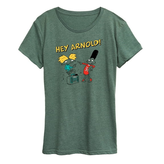 Hey Arnold! - Best Buds - Women's Short Sleeve Graphic T-Shirt