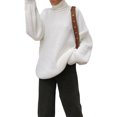 thumbnail image 3 of Txlixc Suéter casual de otoño e invierno para mujeres Txlixc moda, 3 of 9