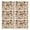 Brown Mushroom Specimen, variant on Colorful Mushroom Bird Black Pattern Summer Placemats Table Placemats Set Of 4-Linen Kitchen Washable Placemats Table Mats 11.8"x17.7" Non-Slip Heat Resistant
