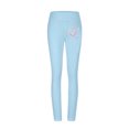 thumbnail image 4 of WREESH Women's High Waisted Leggings Stretch Yoga Pants with Tummy Control for Fitness Running Gym Sports Blue, 4 of 5