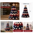 thumbnail image 5 of 2026 New DIY Quilted Christmas Tree Kit, 3D Fabric Patchwork Craft Set for Beginners, Handmade Tabletop Holiday Decor, Ideal for Home Mantel Table Office Display (#G), 5 of 5