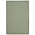 thumbnail image 1 of Colonial Mills OT68R036X036S 3 ft. Outdoor Houndstooth Tweed Square Rug, Leaf Green, 1 of 1