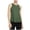 Army Green, variant on Kureaily Sleeveless Racerback Women's Sports Running Tailcoat Beauty Back Fitness Top Split Loose Yoga Cover Up Summer Scoop Neck Tank Top