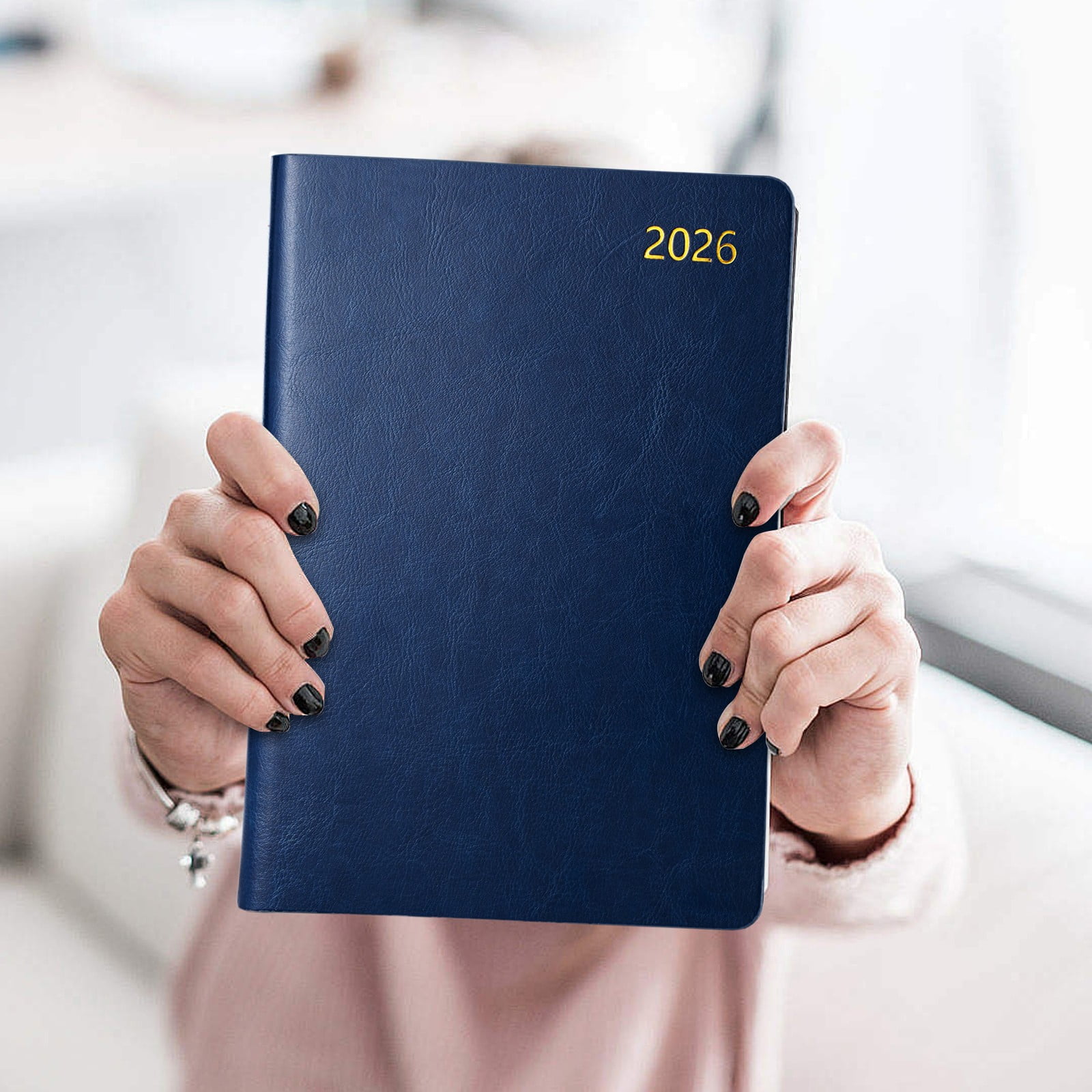 Gnwei 2026 Planner, Weekly and Monthly Calendar Agenda Book, Jan 2026 - Dec 2026, Hardcover Planning Academic Planner for Office School Supplies and Desk Accessories (7.8'' x 10.7'')