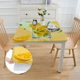 thumbnail image 2 of HAOXIT Table Cloth-Yellow Theme Square Table Covers Fruit Stand Decoration Rectangular 46*46, 2 of 7