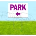 thumbnail image 1 of Park Left (18" x 24") Yard Sign, Includes Metal Step Stake, 1 of 6