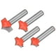 thumbnail image 1 of Enrutador 4 Uds. Juego De Brocas Para Carpintería, 8 Vástagos, Máquinas De Grabado Con Punta Afilada, Fresa, 1 of 7
