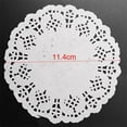 thumbnail image 2 of Lace Doilies Paper 100 Pcs,4.5 inch Liners for Cake,Tableware Display, 2 of 4