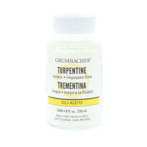 Grumbacher Turpentine, 8 oz.