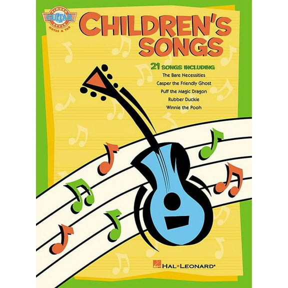 Children's Songs: Fingerstyle Guitar (Paperback) by Hal Leonard Corp (Creator)