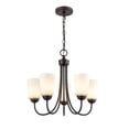 thumbnail image 5 of 9805-RBZ Millennium Lighting Ivey Lake - 5 Light Chandelier-17 Inch Tall and 20 Inch Wide     -Traditional Installation, 5 of 7