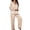 Gold, variant on Honeeladyy Womens Print Satin Pajamas set,Ladies Fall Two-piece Loungewear Loose Fit Warm Sleepwear with Button Top and Elastic Waist Straight Leg Pants Pj Set
