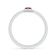 thumbnail image 2 of ANGARA Natural Marquise Ruby Solitaire Parallel Split Shank Ring in 14K White Gold for Women (Size-5x2.5mm) | July Birthstone, Birthday, Anniversary, Jewelry Gift for Women | Natural Ruby Ring, 2 of 8