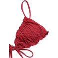 thumbnail image 4 of Maillot de Bain Bikini Triangle à Volants Froncé, 4 of 4