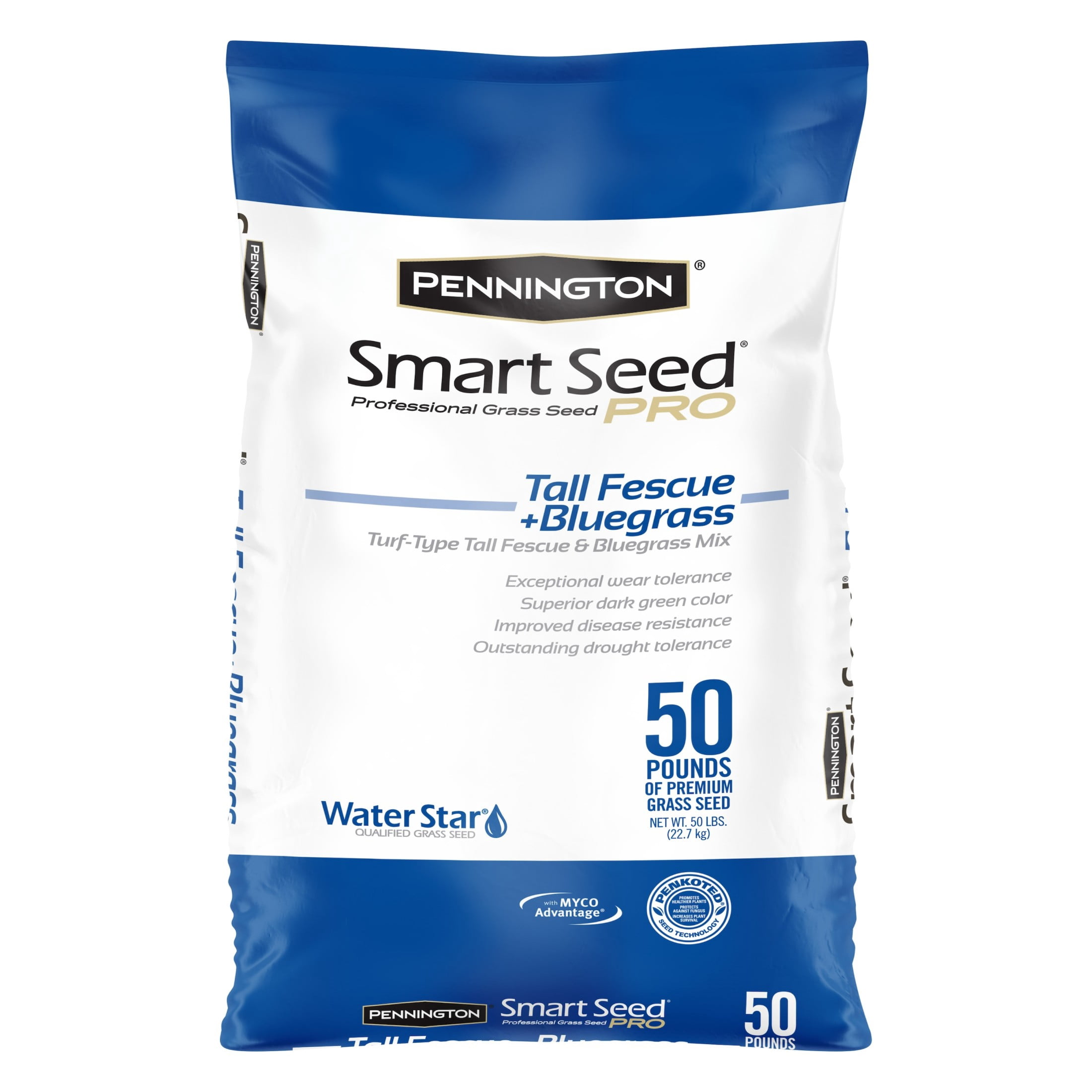 Pennington Kentucky 31 Tall Fescue Penkoted Lawn Grass Seed 50lb