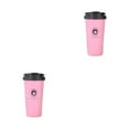 thumbnail image 3 of kurtrusly Reusable Thermal Cup Eco-Conscious Choice For Better Tomorrow Convenient pink 500ml 2Set, 3 of 6