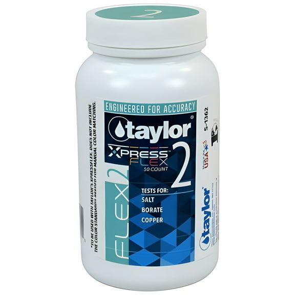 Taylor S13626 Flex2 Salt Copper Borate Test Strips