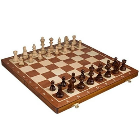 Chess Set - Tournament Staunton Complete No. 6 Board Game - Hand Made European 21