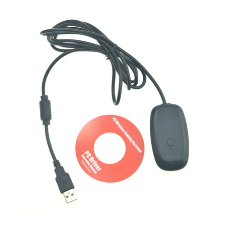 For Xbox 360 Wireless Gamepad PC Adapter USB Receiver Supports Win7/8/10 System