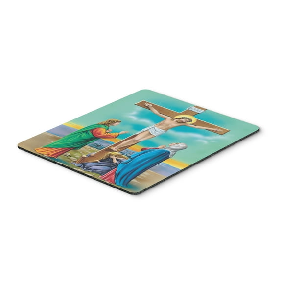 Carolines Treasures APH1307MP Jesus on the Cross Crucifixion Mouse Pad Hot Pad or Trivet Large multicolor