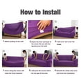 thumbnail image 3 of Geometric Elastic Sofa Cover for Living Room Slipcovers Couch Cover All-inclusive Slip-resistant Stretch Armchair Cover, 3 of 4