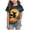 b24-Yellow, variant on KPOPLK Kids Halloween Shirt Girls Halloween Pumpkin Shirt Cute Ghost Tshirts Fall Pumpkin T-Shirt Spooky Season Tee,Size 1-2 Years