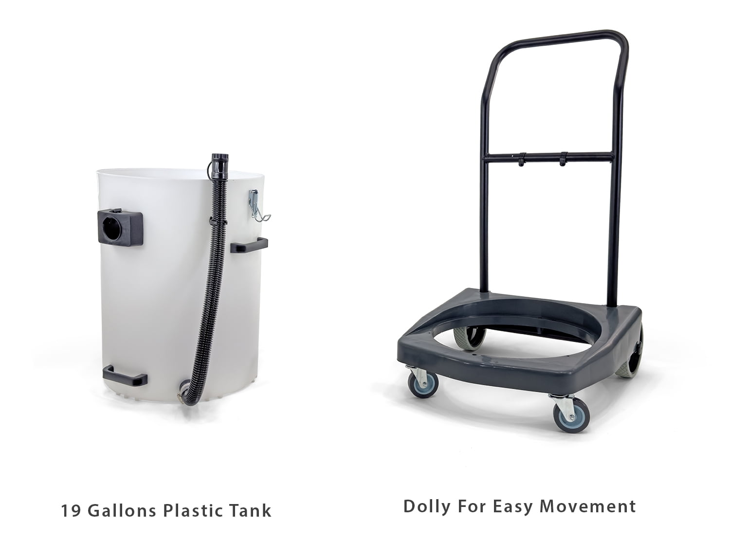 Industrial Vacuum Cleaner Wet/dry - 2 Motors - 19 Gallon