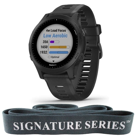 Garmin Forerunner 945, Premium GPS Running/Triathlon Smartwatch with Music, Black - 010-02063-00