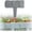 Grey, variant on YLjuxozw DIY Imitation Stone Garden Fence Border Plastic Cobblestone Effect Edging for Landscaping, Flower Beds & Small Gardens Decorative Lawn & Patio Decor(Black)