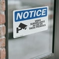 thumbnail image 4 of (2 Pack) Video Surveillance In Use On These Premises OSHA Notice Sign, 4 of 7