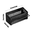 thumbnail image 3 of Organizador de Esponja para Fregadero de Cocina | Rejilla de drenaje de metal multifuncional con varilla de tela | Drenaje eficiente del agua | Almacenamiento en la encimera que ahorra espacio, 3 of 6