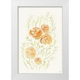 thumbnail image 1 of Lee, Judson 17x24 White Modern Wood Framed Museum Art Print Titled - Delicate Peach Roses, 1 of 4