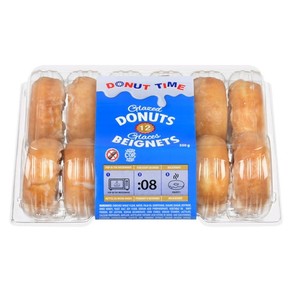 Beignets glacés Donut Time 12 pcs - 550 g