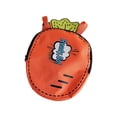 thumbnail image 2 of Mochila para niños, ligera y portátil, bolsa para raqueta de bádminton, ideal para gimnasios, cumpleaños y exteriores. Naranja con palabras, 2 of 8