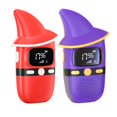 thumbnail image 4 of 2 walkie-talkies para niños, radios bidireccionales, juguetes portátiles para niños. rojo y morado, 4 of 8