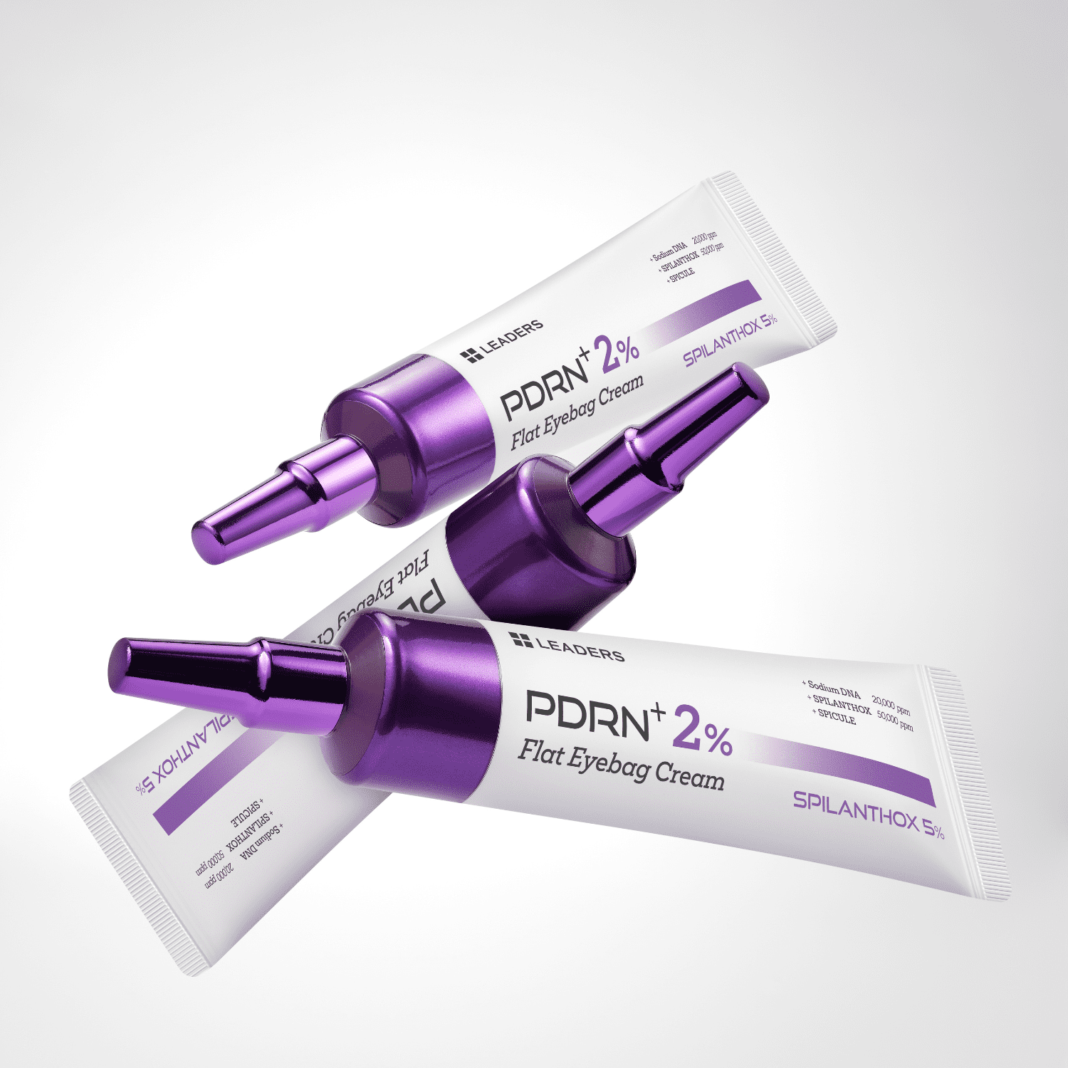 LEADERS PDRN+ 2% Eye Cream for Under Eye Puffiness & Fine Lines – High Performance Care with SPILANTHOX 5% to Help Smooth, Refresh, & Hydrate