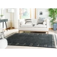 thumbnail image 3 of Safavieh Himalaya Dorothea Solid Wool Area Rug, Charcoal, 5' x 8', 3 of 11
